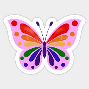 Pride butterfly Sticker